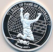 Uganda 2006. 2000Sh Ag "A labdarúgás halhatatlanjainak csarnoka - Németország 1980-as évek / Ha...