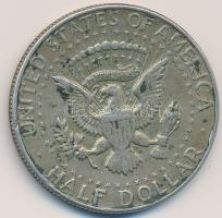 Amerikai Egyesült Államok 1968D 1/2$ Ag "Kennedy" T:2- USA 1968D 1/2 Dollar Ag "Kennedy" C:VF