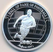 Uganda 2006. 2000Sh Ag "A labdarúgás halhatatlanjainak csarnoka - Bulgária 1990-es évek / Hrist...