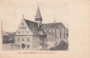 Bártfa, régi városháza / town hall (wet damage)