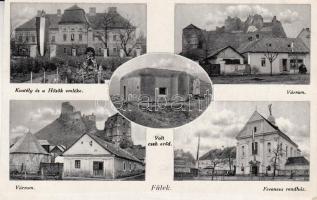 Fülek, cseh erőd / Czech fortress, irredenta