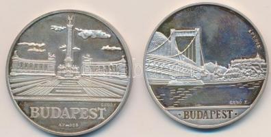 Lebó Ferenc (1960-) 1992. "Hungarian Telecom / Budapest Lánchíd" + "Europa Telecom / ...