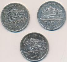 1992. 200Ft Ag "MNB" (3x) T:2