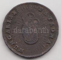 1763. Rézdénár "Mária Terézia" (zárt korona) T:2-