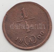 Ausztria 1800A 1/4Kr T:2-  Austria 1800A 1/4 Kreuzer C:VF