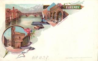 1898 Firenze litho