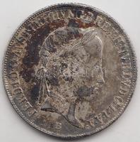 1847B 20Kr Ag "V. Ferdinánd" T:2 patina