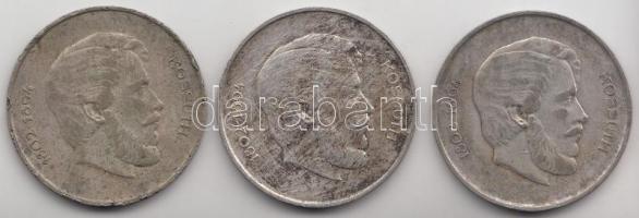 1947. 5Ft Ag "Kossuth" (3x) T:3
