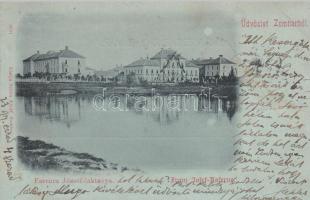 1899 Zombor, Ferenc József laktanya / military barracks