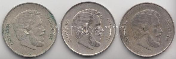 1947. 5Ft Ag "Kossuth" (3x) T:3