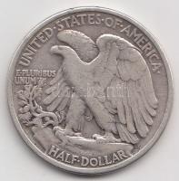 Amerikai Egyesült Államok 1936. 1/2$ Ag T:3 USA 1936. 1/2 Dollar Ag C:F