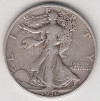 Amerikai Egyesült Államok 1936. 1/2$ Ag T:3
USA 1936. 1/2 Dollar Ag C:F