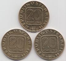 Ausztria 1993-1996. 20Sch T:1,1- Austria 1993-1996. 20 Schilling C:UNC,AU