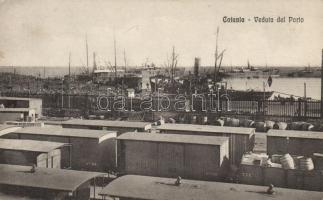 Catania Veduta del Porto