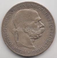 Ausztria 1900. 5K Ag T:3
Austria 1900. 5 Corona Ag C:F