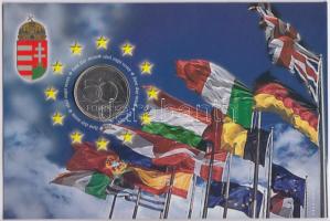 2004. 50Ft "Magyarország az EU tagja" elsőnapi veret sorszámozott emléklapon T:BU