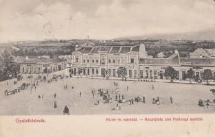 Gyulafehérvár, main square