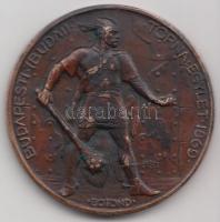 Berán Lajos (1882-1943) "Budapesti (Budai) Torna Egylet / Botond 1869" Br díjérem T:2