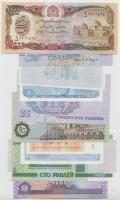 10db vegyes modern bankjegy T:I
10 pcs of mixed modern banknotes C:UNC