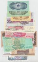 10db klf modern bankjegy T:I
10 pcs of different modern banknotes C:UNC