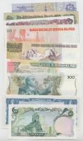 10db klf modern bankjegy T:I
10 pcs of different modern banknotes C:UNC