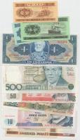 10db klf modern bankjegy T:I 10 pcs of different modern banknotes C:UNC