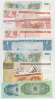 10db modern bankjegy (8klf) T:I
10 pcs of modern banknotes (8 diff.) C:UNC