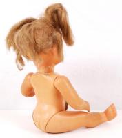 Purga Italy játékbaba, jelzett, sérült, m:33 cm