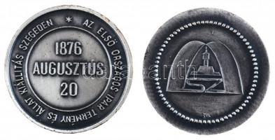 1876. "Az Első Országos Ipar Termény és Állat Kiállítás Szegeden" + 1976. Szeged "Cen...