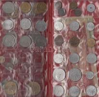 Vegyes hobbi fémpénz és bankjegy tétel albumba rendezve T:vegyes