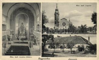 Zagyvarékas Római katolikus templom, plébánialak