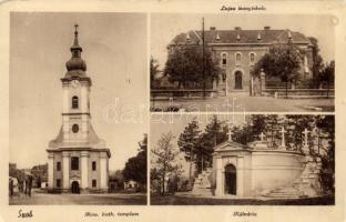 Szob Lujza leányiskola, Kálvária (fa)