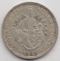 1938. 2P Ag "Madonna" T:2-