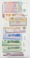 10db klf modern bankjegy T:I
10 pcs of different modern banknotes C:UNC