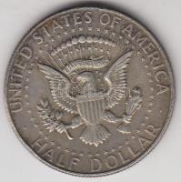 Amerikai Egyesült Államok 1967. 1/2$ Ag "Kennedy" T:2-/3 USA 1967. 1/2 Dollar Ag "Kennedy" C:aVF