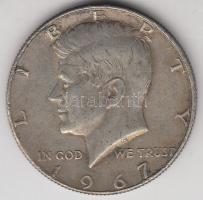 Amerikai Egyesült Államok 1967. 1/2$ Ag "Kennedy" T:2-/3
USA 1967. 1/2 Dollar Ag "Ken...