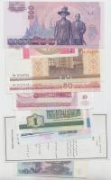 10db klf modern bankjegy T:I,I-
10 pcs of different modern banknotes C:UNC,AU