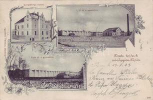 Pápa Spinnwerke von Perutz Brüder