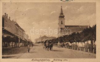 Hódmezővásárhely Andrássy utca (ázott / wet damage)