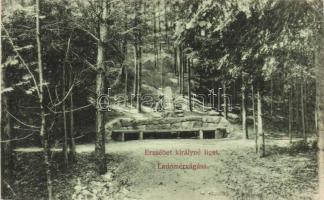 Ladomérvágása, Ladomirová; Erzsébet királyné liget / grove (EK)