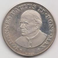 Vatikán 1978. "II. János Pál Pápa" Ag emlékérem bőrtokban nemesfém jelzéssel. Szign.: MISAN (13.4g/0.925) T:PP Vatican 1978. "John Paul II" commemorative silver medallion. Sign: MISAN (13.4g/0.925) C:PP