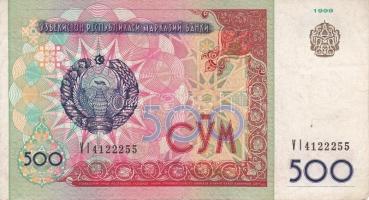 Üzbegisztán 1992. 1S + 1994. 5S + 1999. 500S T:I,III
Uzbekistan 1992. 1 Sum + 1994. 5 Sum + 1999. 50...