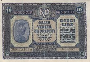 Olaszország / Velence / osztrák-magyar megszállás 1918. 5L + 10L T:III
Italy / Venice / Austrian-Hun...