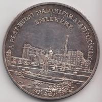 Lebó Ferenc (1960-) 1991. "Széchenyi István A Pest-Budai Malomipar Alapítójának Emlékére" ...