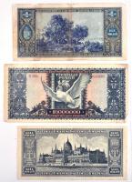 48db magyar bankjegy a korona korszaktól 1946-ig  albumban T:vegyes