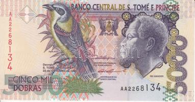 Sao Tomé és Principé 1996. 5.000D T:I Saint Thomas & Prince Islands 1996. 5.000 Dobras C:Unc