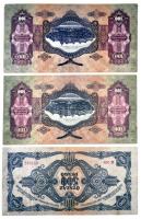 37db vegyes bankjegy albumban, főleg magyar pengők és lengyel, jugoszláv papírpénzek T:vegyes