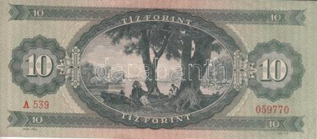 1949. 10Ft (2x) egymás utáni sorszámmal T:II