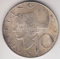 Ausztria 1973. 10Sch Ag T:2- Austria 1973. 10 Schilling Ag C:VF