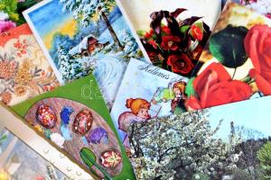 105 db modern üdvözlőlap / 105 modern greeting cards